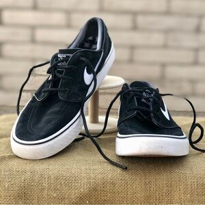 Nike Stefan Janoski Black White Daily Use Men’s Skateboarding Shoes Size 9.5